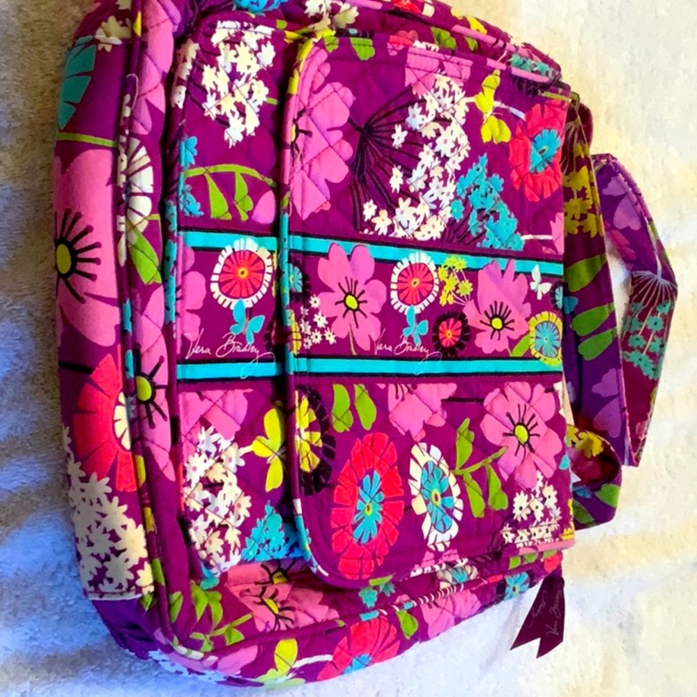Vera Bradley Messenger Bag.